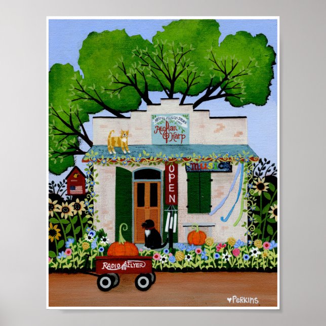 Aeolian Harp Poster (Front)