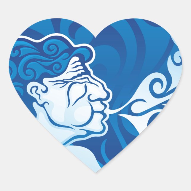 Aeolus Heart Sticker (Front)