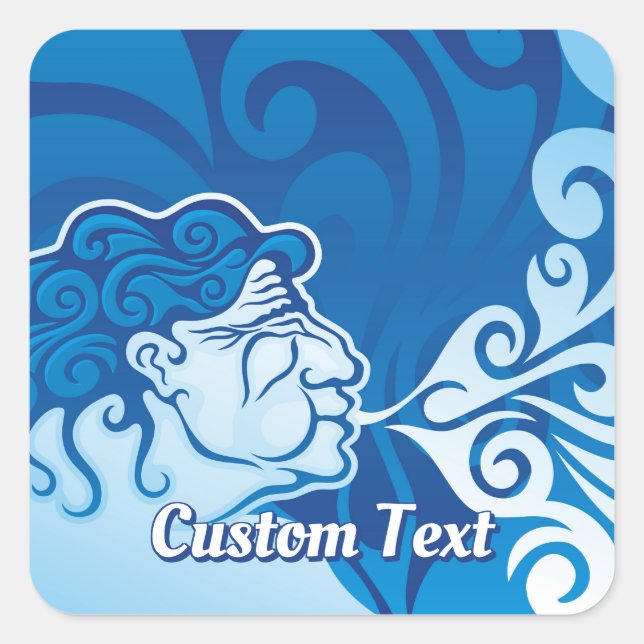 Aeolus Square Sticker (Front)