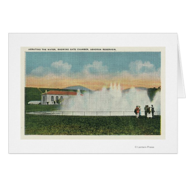 Aerating the Water at Ashokan Reservoir (Front Horizontal)