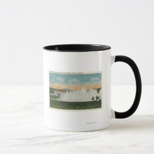 Aerating the Water at Ashokan Reservoir Mug