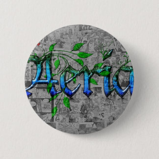 Aeria & Manga 2 Inch Round Button