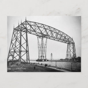 Aerial Bridge Duluth Minnesota Postcard