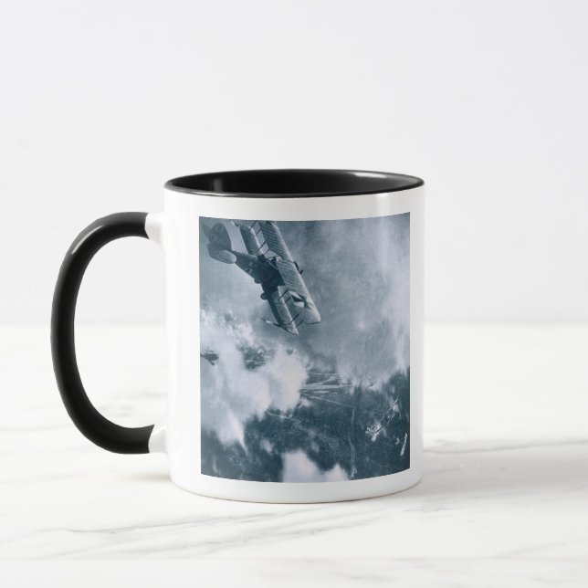 Aerial Combat on the Western Front, World War One, Mug (Left)