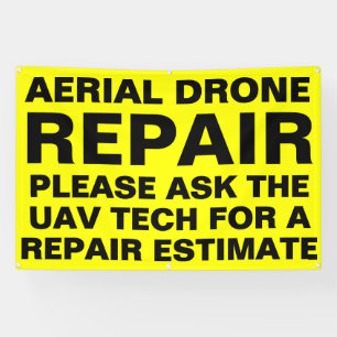 Aerial Drone Repair™ Banner (Customize It!)