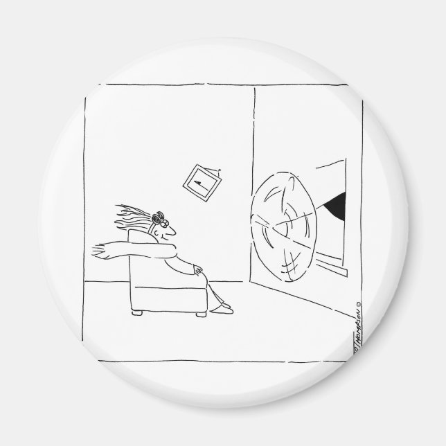 aerial fan magnet (Front)