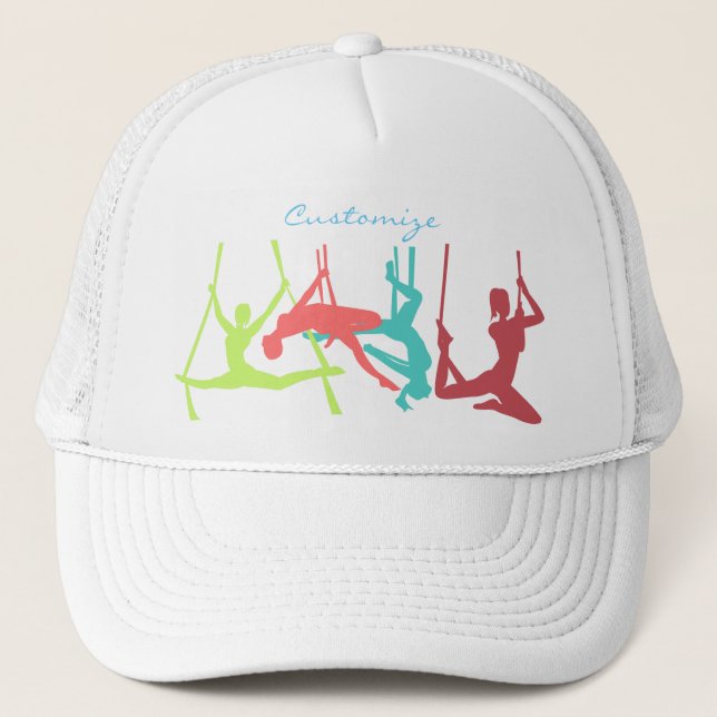 Aerial Fitness Yoga Thunder_Cove Trucker Hat (Front)