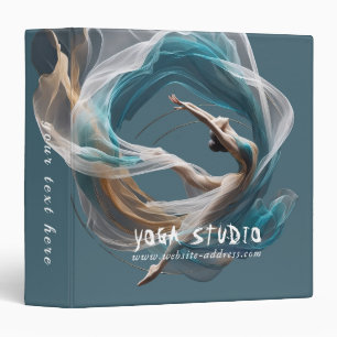 Aerial flying Air Yoga Instructor Pilates Fitness Binder