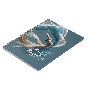 Aerial flying Air Yoga Instructor Pilates Fitness Notebook