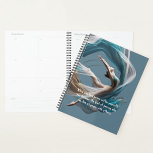Aerial flying Air Yoga Instructor Pilates Fitness Planner