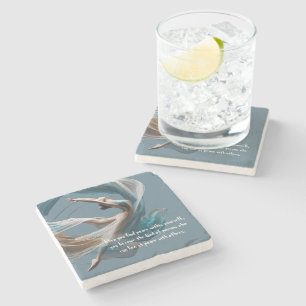 Aerial flying Air Yoga Instructor Pilates Fitness Stone Coaster