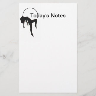 Aerial Hoop Lyra Notepad