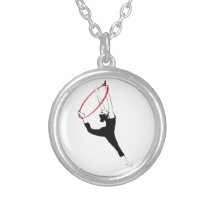 Aerial Hoop Necklace