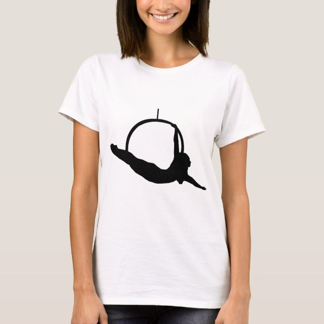 Aerial Hoop Silhouette Shirt (Front)