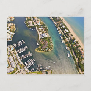 Aerial Landforms Postcard