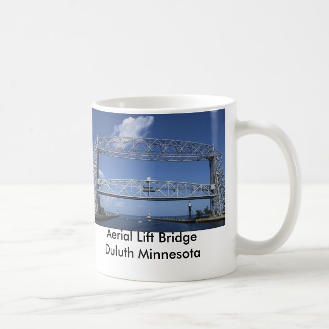 Aerial Lift Bridge/Duluth Minnesota Coffee Mug (Right)