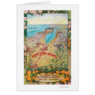 Aerial Map of Santa Clara County