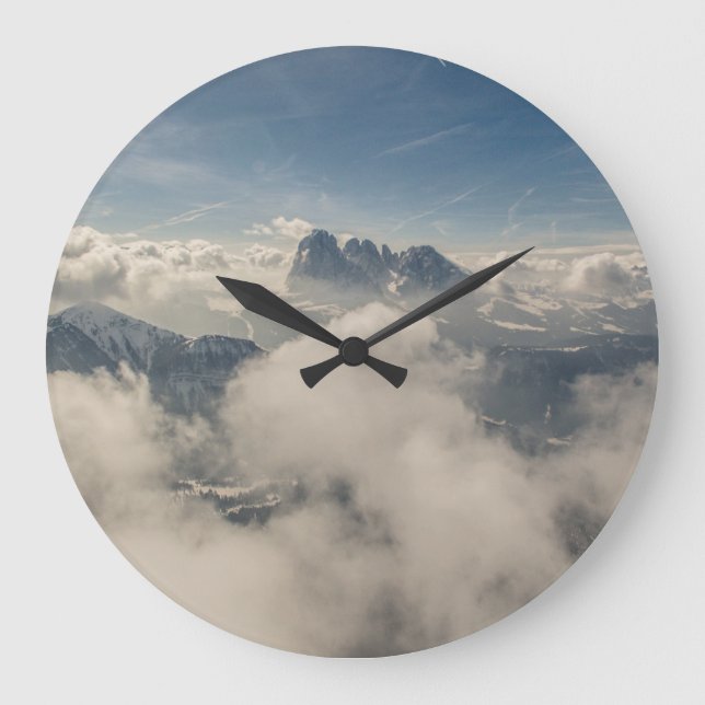 aerial mountain large clock (Front)