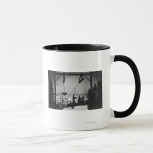 Aerial of City from Crouse Mountain Chairlift Mug