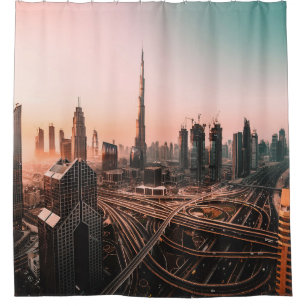 AERIAL PHOTO OF CITY HIGHWAY SURROUNDED BY HIGH-RI