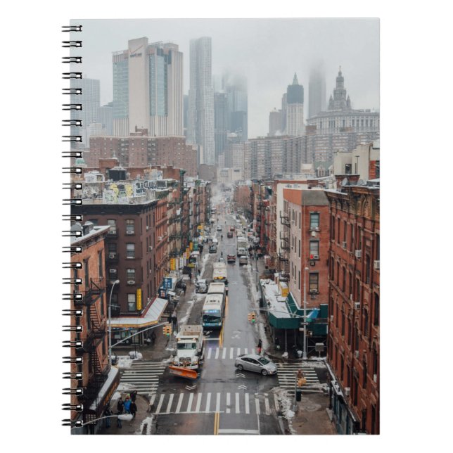 AERIAL PHOTO OF CITYSCAPE DURING DAYTIME NOTEBOOK (Front)