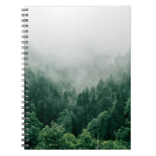 AERIAL PHOTO OF GREEN TREES NOTEBOOK