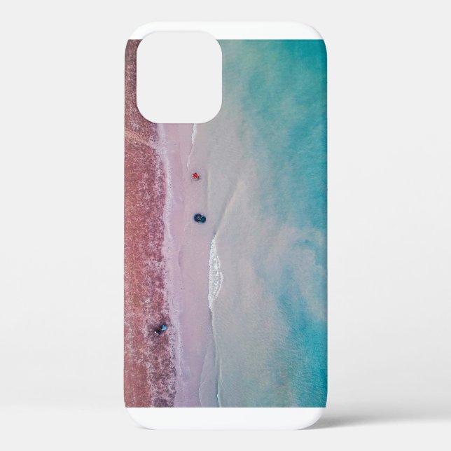 AERIAL PHOTOGRAPH OF SEASHORE Case-Mate iPhone CASE (Back)