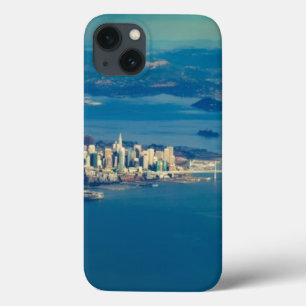 Aerial photograph of the San Francisco Bay iPhone 13 Case