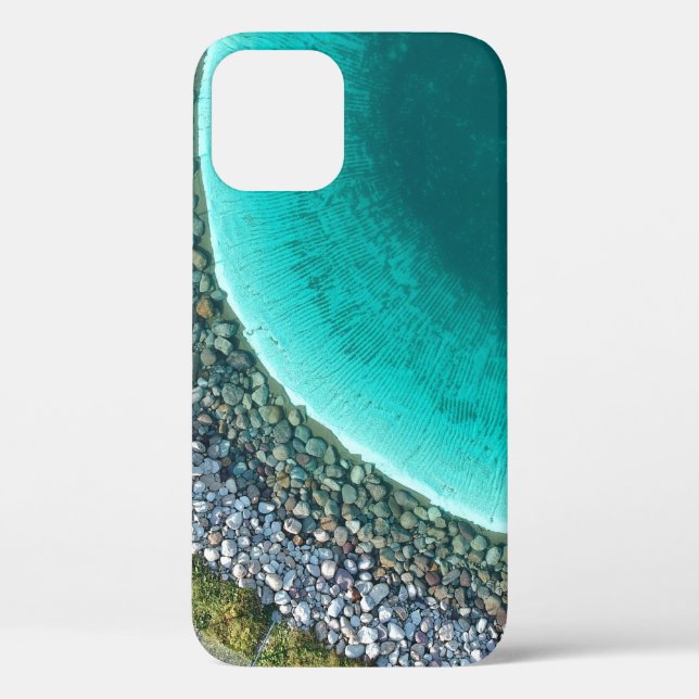 Aerial photography of body of water surrounded wit Case-Mate iPhone case (Back)