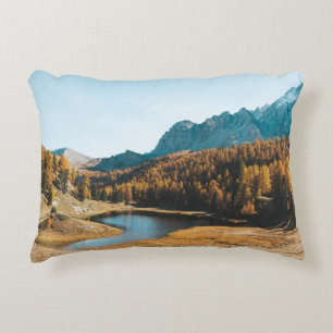 AERIAL PHOTOGRAPHY OF CONCRETE ROAD ACCENT PILLOW