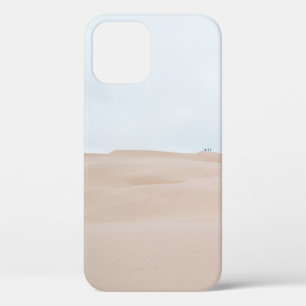 AERIAL PHOTOGRAPHY OF DESERT iPhone 12 CASE