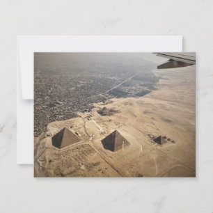 aerial photography of pyramids of Egypt
