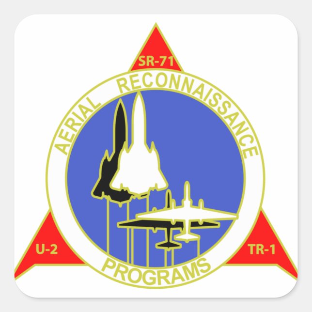 Aerial Reconnaissance Programme Insignia Square Sticker (Front)