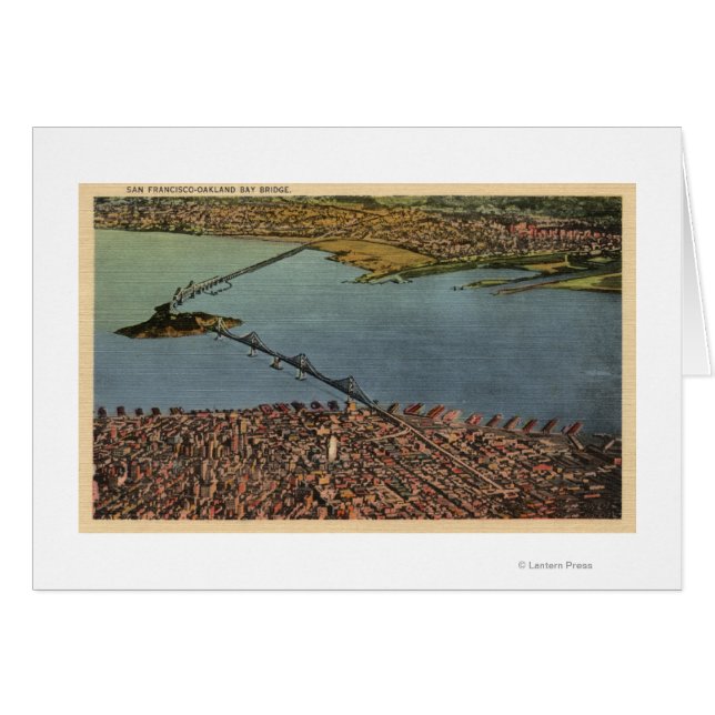 Aerial, San Francisco-Oakland Bay Bridge (Front Horizontal)