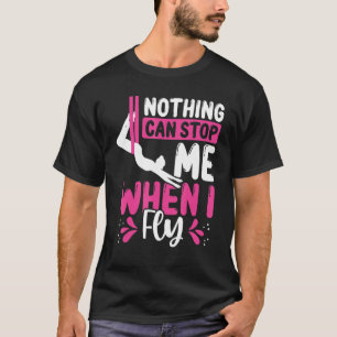 Aerial Silk Acrobat Aerialist Aerial Circus Gymnas T-Shirt