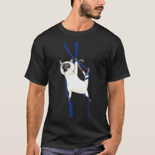 Aerial Silks Dancer Aerialist Air Yoga Acrobatics T-Shirt