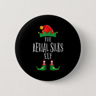 Aerial Silks Elf Shirt Family Matching Pajamas Chr 2 Inch Round Button