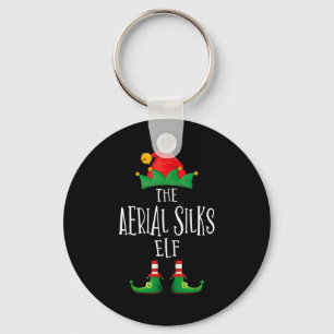 Aerial Silks Elf Shirt Family Matching Pajamas Chr Keychain