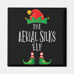 Aerial Silks Elf Shirt Family Matching Pajamas Chr Magnet