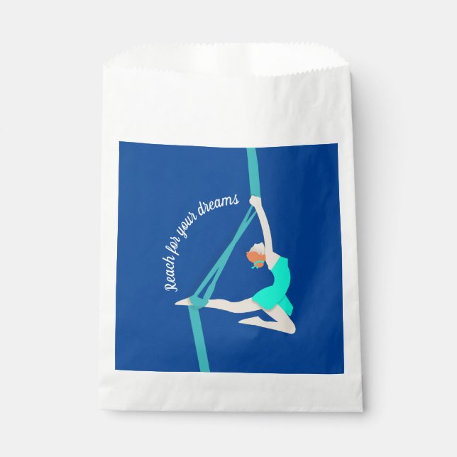 Aerial Silks Favour Bag (Front)