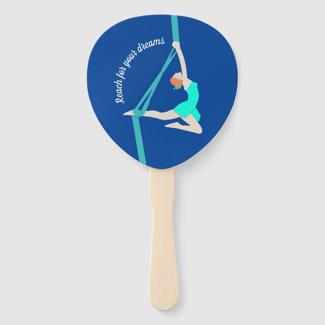Aerial Silks Hand Fan (Front)