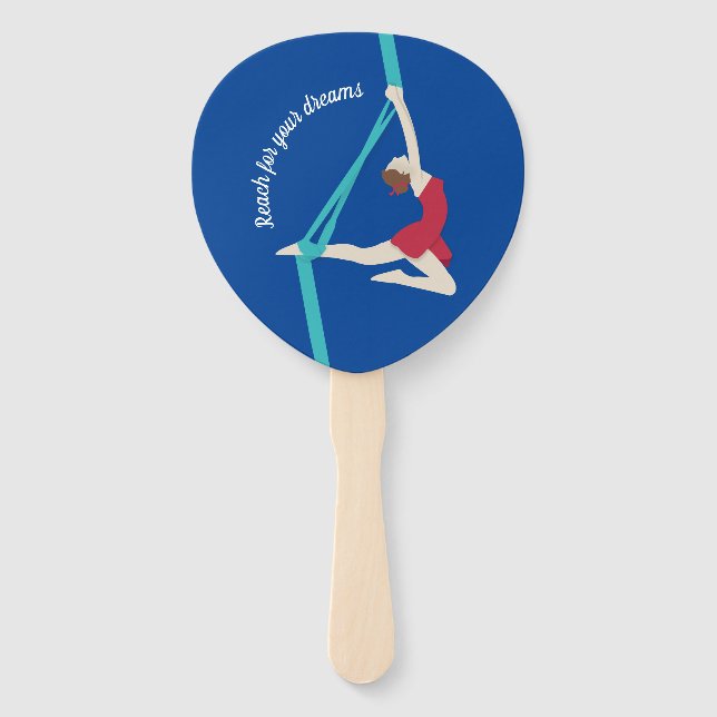 Aerial Silks Hand Fan (Front)