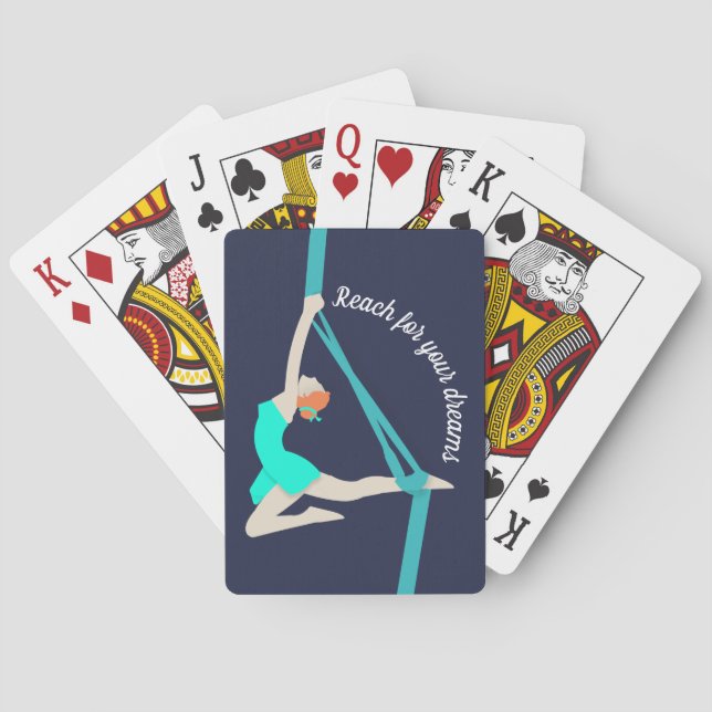 Aerial Silks Playing Cards (Back)