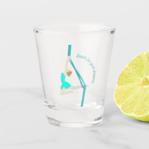 Aerial Silks Shot Glass