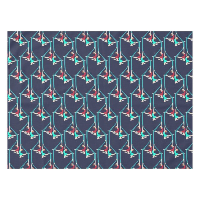 Aerial Silks Tablecloth (Front (Horizontal))