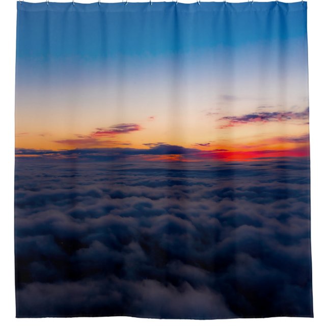 Aerial sunset view over the Blue Ridge Mountains f (Front)