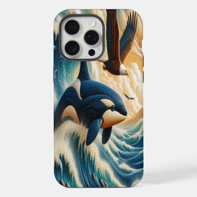 Aerial Symphony iPhone Case (Back)
