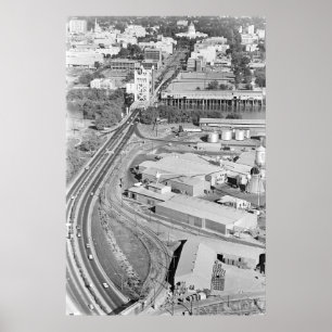 Aerial Tower Bridge Photo Poster