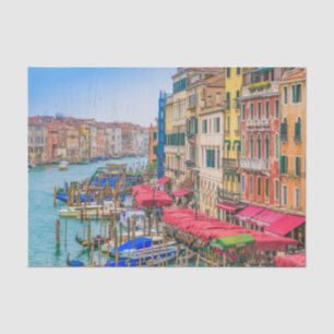 Aerial View Grand Canal of Venice, Italy Tissue Paper
