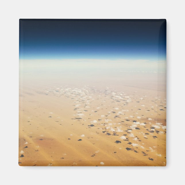 Aerial view of a desert magnet (Front)